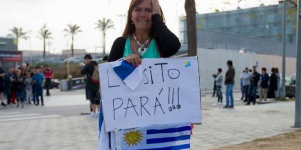 La familia que viaj&oacute; 15 horas para conocer a Luis Su&aacute;rez 