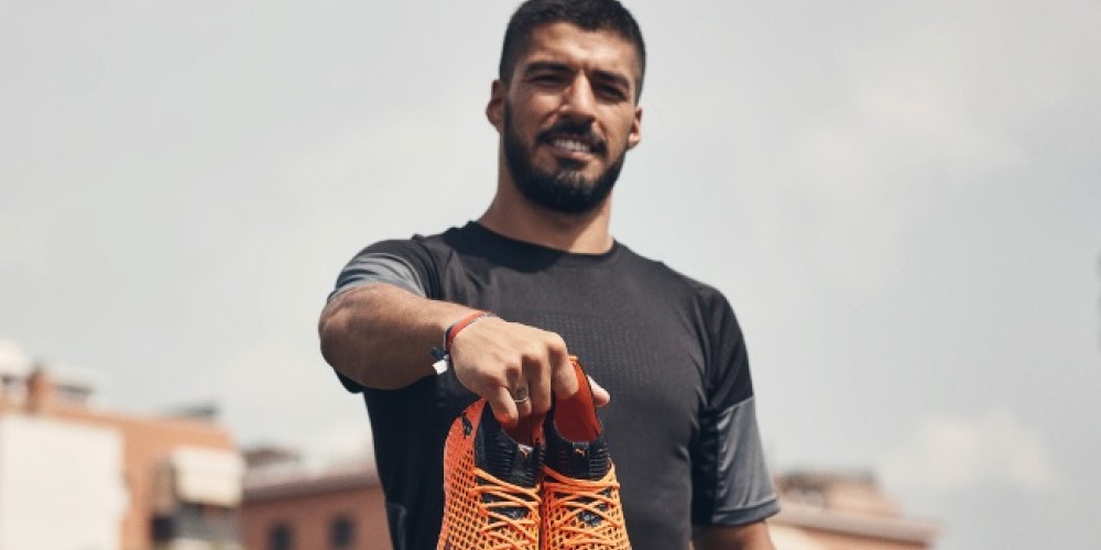 Luis Suárez fue presentado por una nueva marca