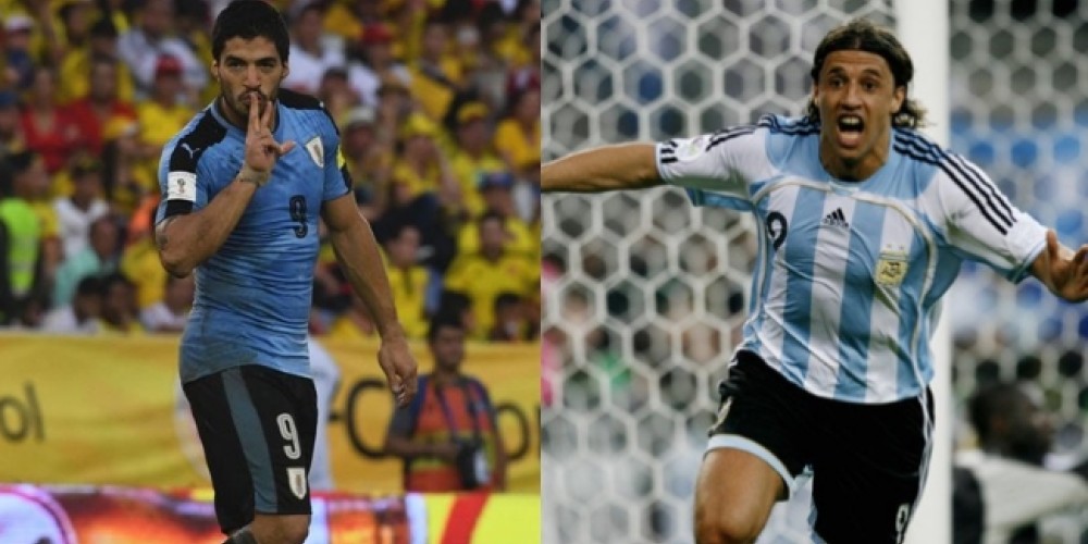 Luis Suárez igualó a Crespo como goleador histórico de las Eliminatorias