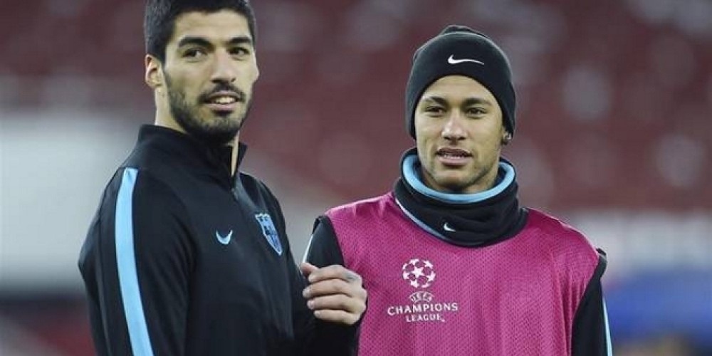 Suárez y Neymar apostaron una hamburguesa por el choque entre Brasil y Uruguay