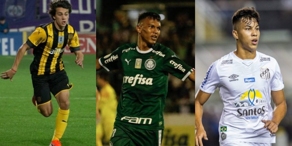 Con dominio brasileño, los jugadores Sub 20 más caros de la Libertadores