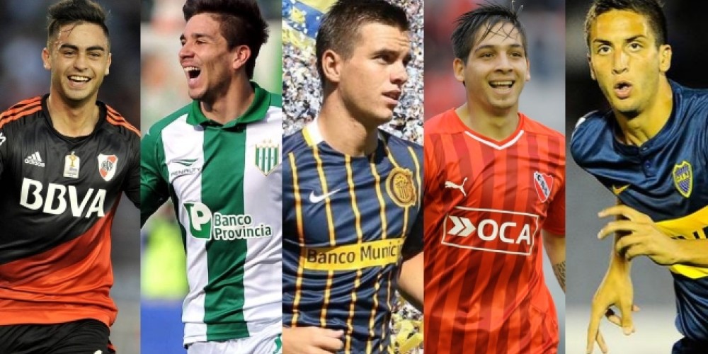Los diez futbolistas sub-23 m&aacute;s valiosos del f&uacute;tbol argentino