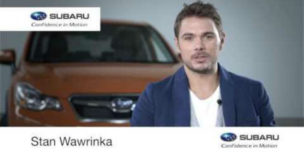 Stanislas Wawrinka es nuevo embajador de Subaru