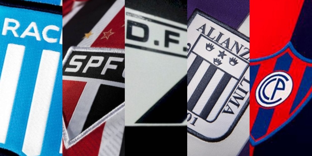 Con adidas a la cabeza, estas son todas las marcas de los equipos de la Sudamericana 2017