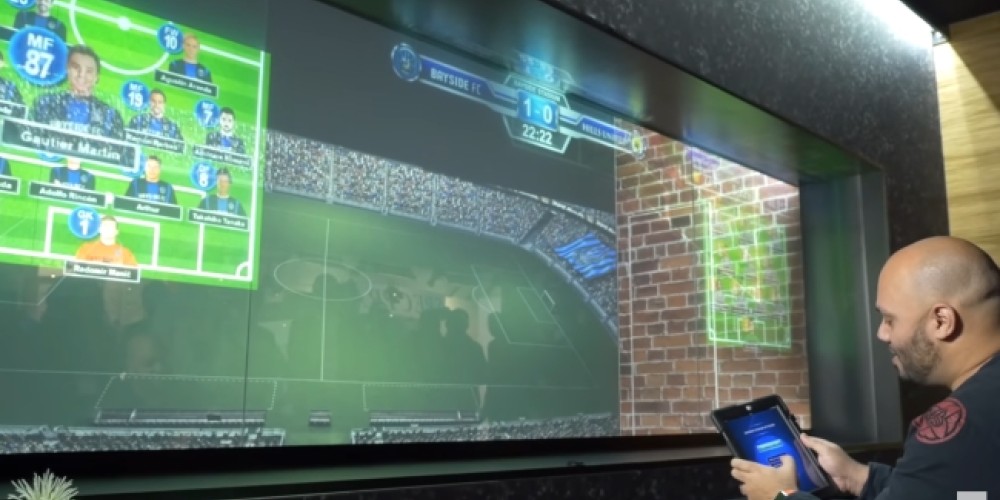 Panasonic present&oacute; el nuevo sistema de realidad virtual en vivo para estadios