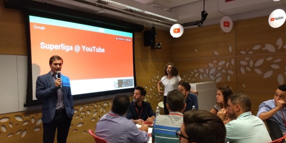 La Superliga sigue creciendo y recibi&oacute; una capacitaci&oacute;n en Google sobre el manejo de YouTube