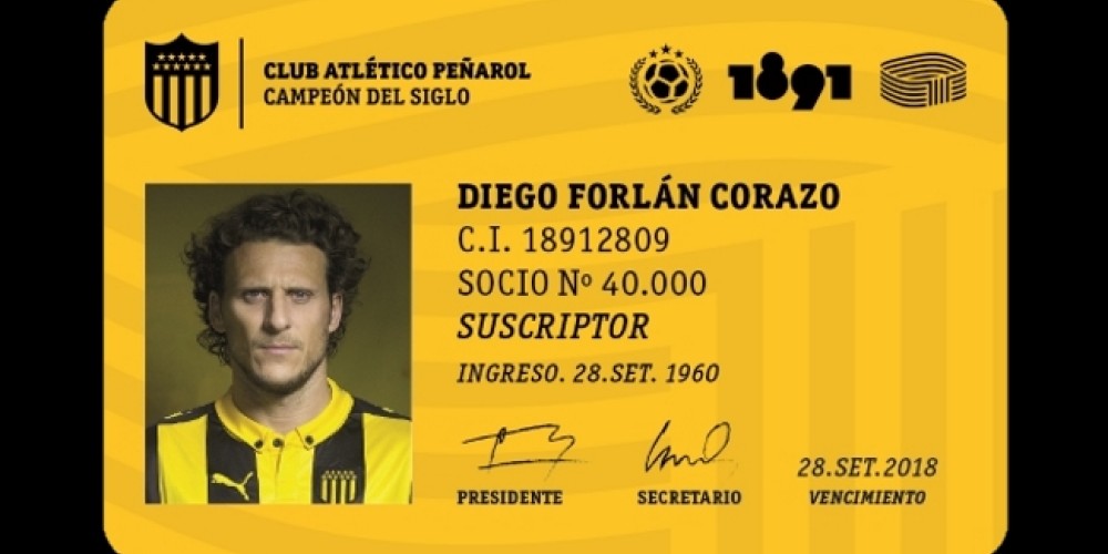 Pe&ntilde;arol present&oacute; Tarjeta CAP, su carnet inteligente
