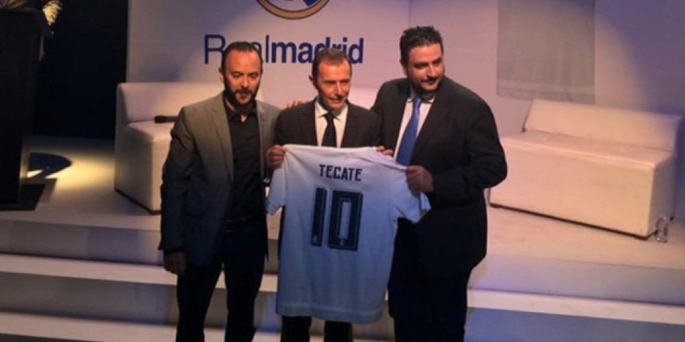 Real Madrid sumó a Tecate como su nuevo patrocinador regional