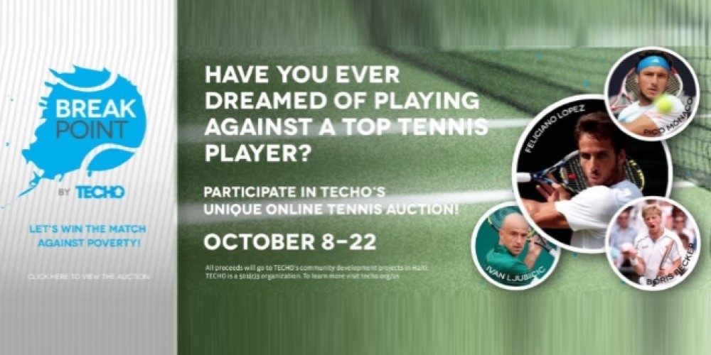 La ONG Techo realiza una vez más la subasta solidaria “Breakpoint”