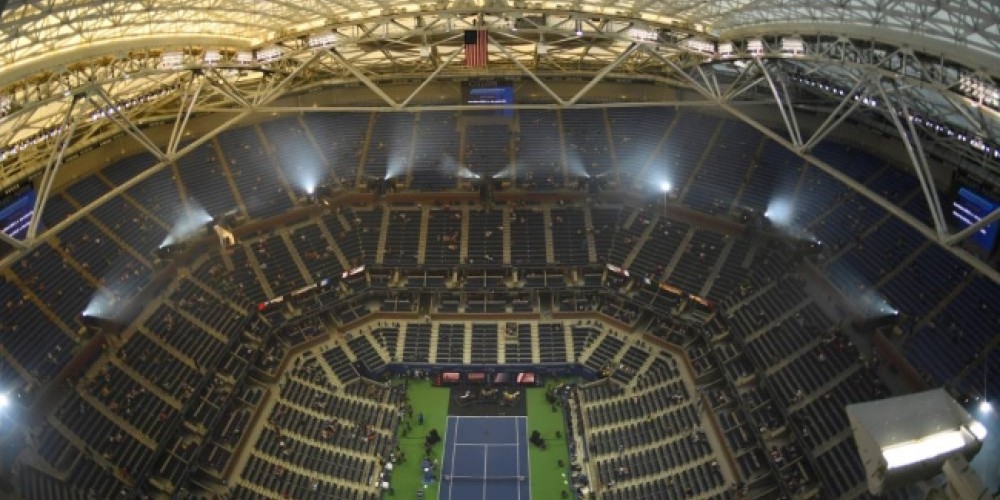 El US Open celebró el nuevo techo del Arthur Ashe