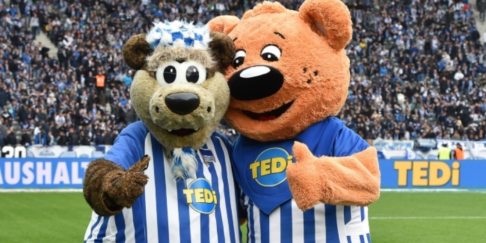 TEDi, el oso de peluche que se convertirá en patrocinador del Hertha BSC