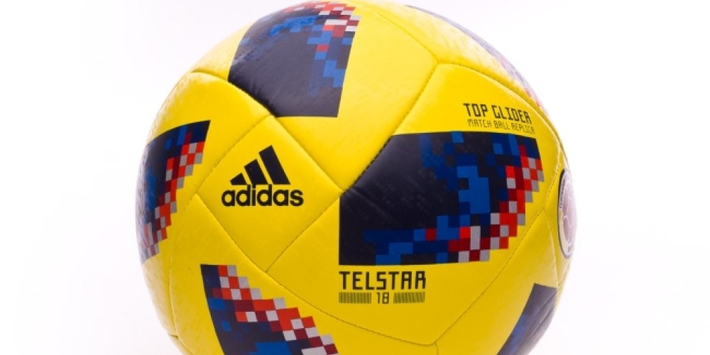 adidas presentó la réplica oficial del Telstar 18 en versión Colombia