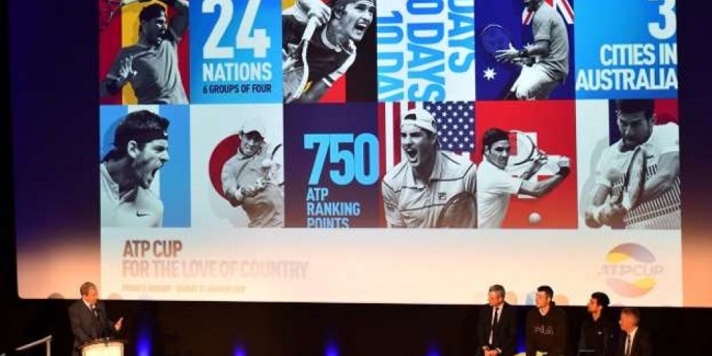 La ATP present&oacute; un nuevo torneo de tenis por selecciones