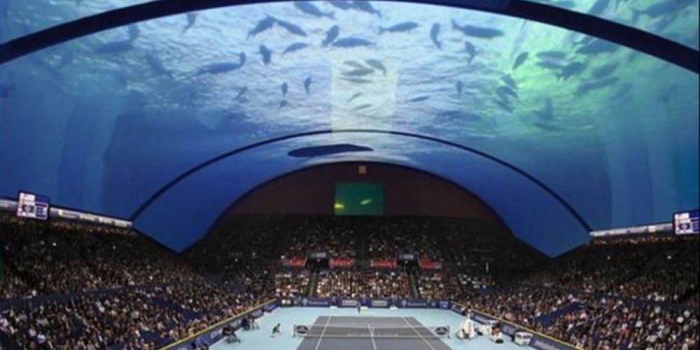 &iquest;Una cancha de tenis submarina en Dubai?