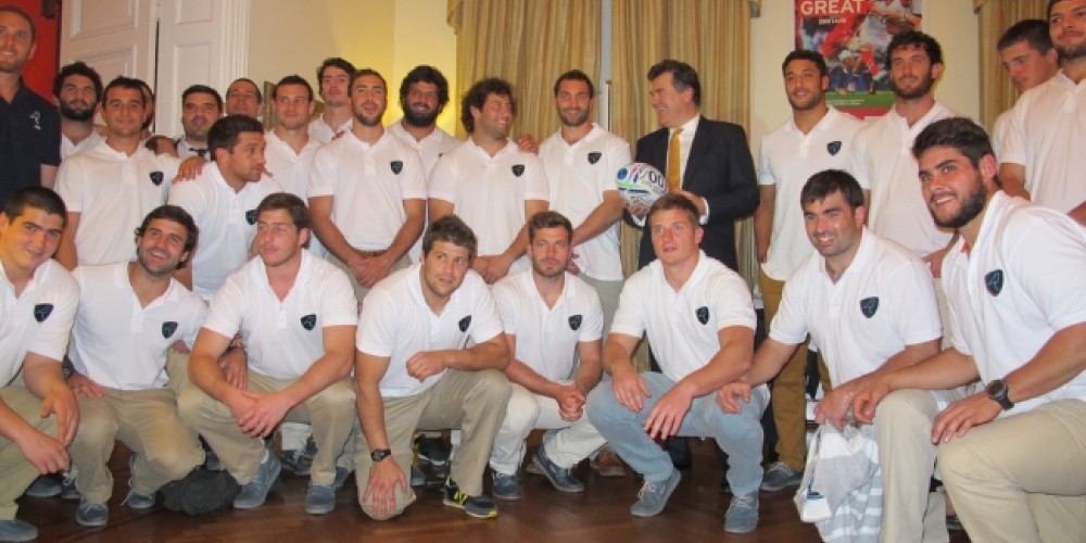 El Embajador británico despidió a Los Teros previo a la Copa del Mundo de Rugby