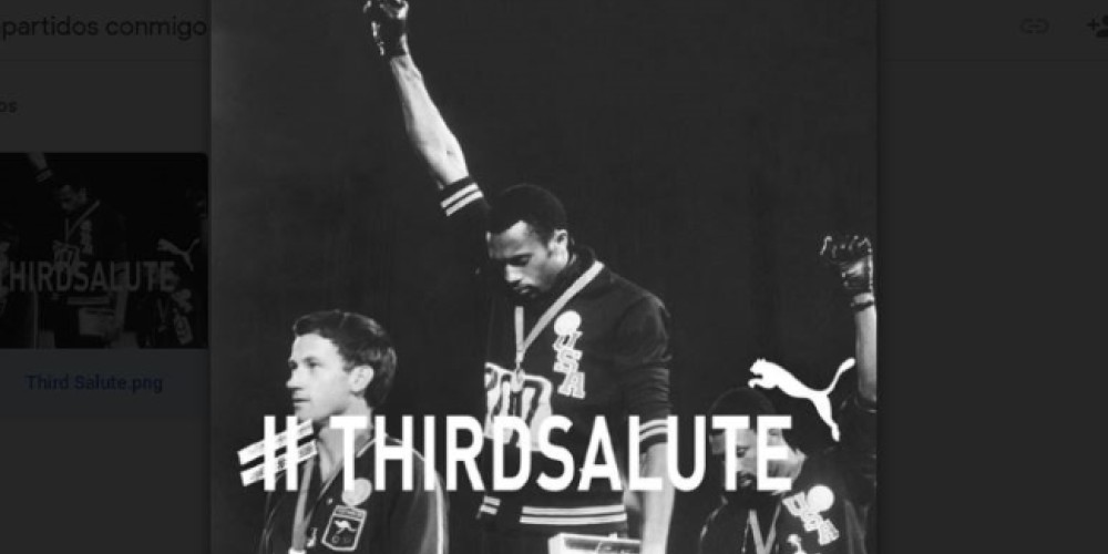 Puma conmemora el gesto histórico “Third Salute” de Tommie Smith y lanza la plataforma #REFORM