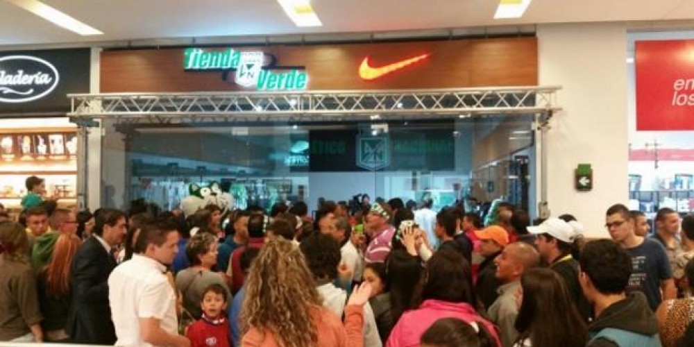 Atlético Nacional inauguró su octava “Tienda Verde”