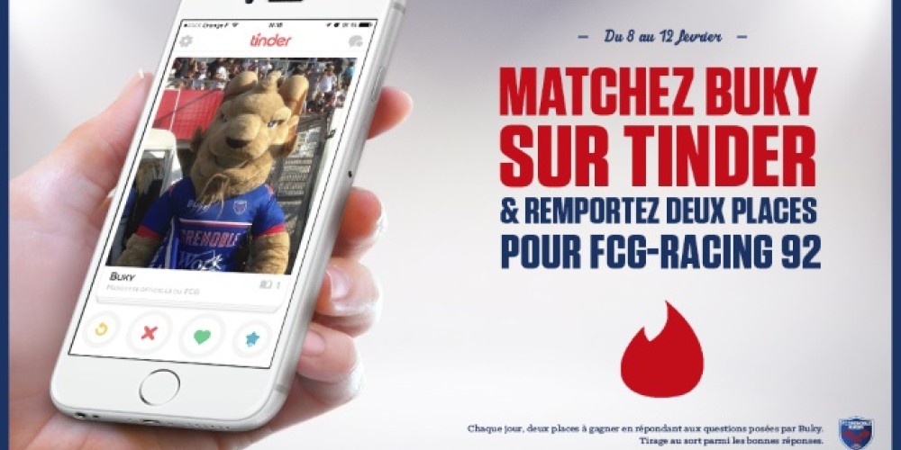 Un club de rugby utiliz&oacute; Tinder para que los hinchas concurran al estadio