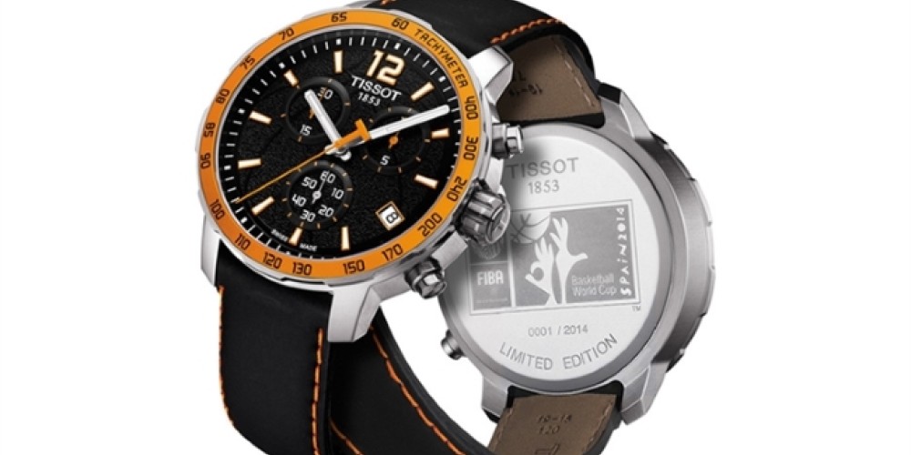 Tissot present&oacute; su reloj edici&oacute;n limitada del Mundial de B&aacute;squet Espa&ntilde;a 2014