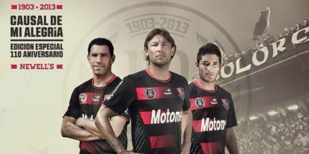 Topper conmemora el 110° aniversario de Newells con una camiseta