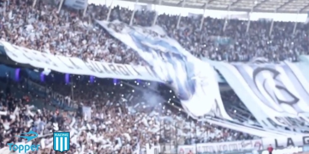 Topper homenaje&oacute; a los padres hinchas de Racing con un emotivo video