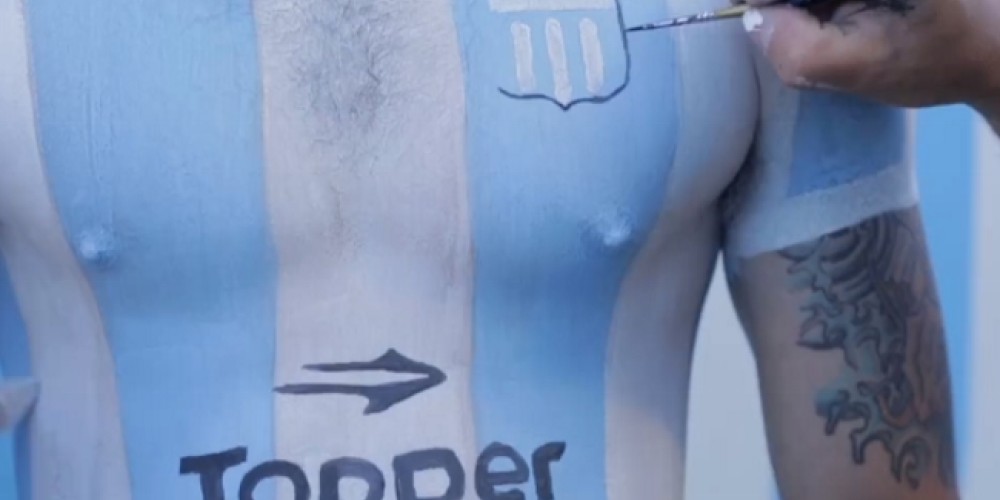 La camiseta en la piel, el video de Topper con los hinchas de Racing