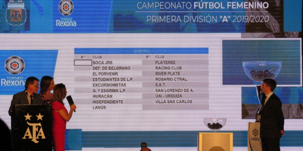 Se present&oacute; el Torneo Rexona, el primer campeonato profesional de f&uacute;tbol femenino