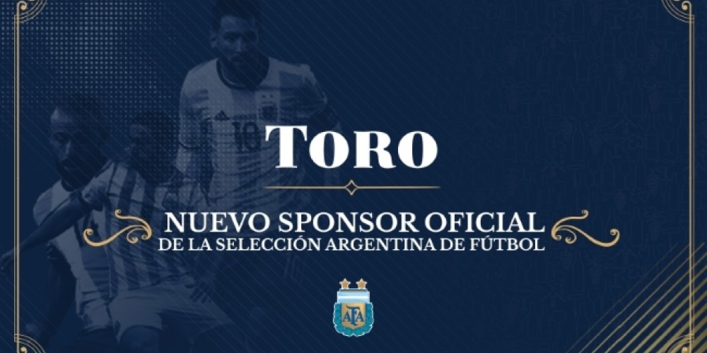 La AFA presentó a Toro como su nuevo sponsor oficial por cuatro años