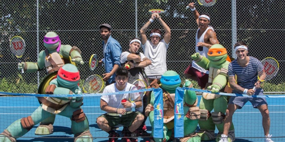 Las Tortugas Ninjas, Bob Esponja y otros personajes estar&aacute;n en el Australian Open