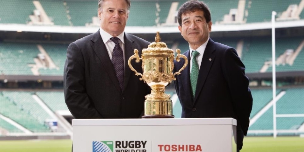 Toshiba se une como sponsor de la Rugby World Cup 2015