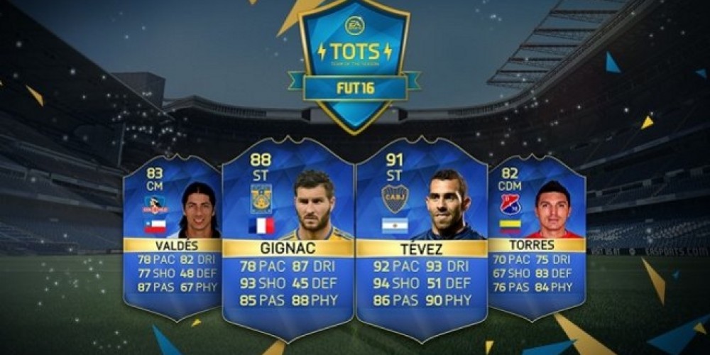 FIFA 16 eligió su Once Latino de la temporada