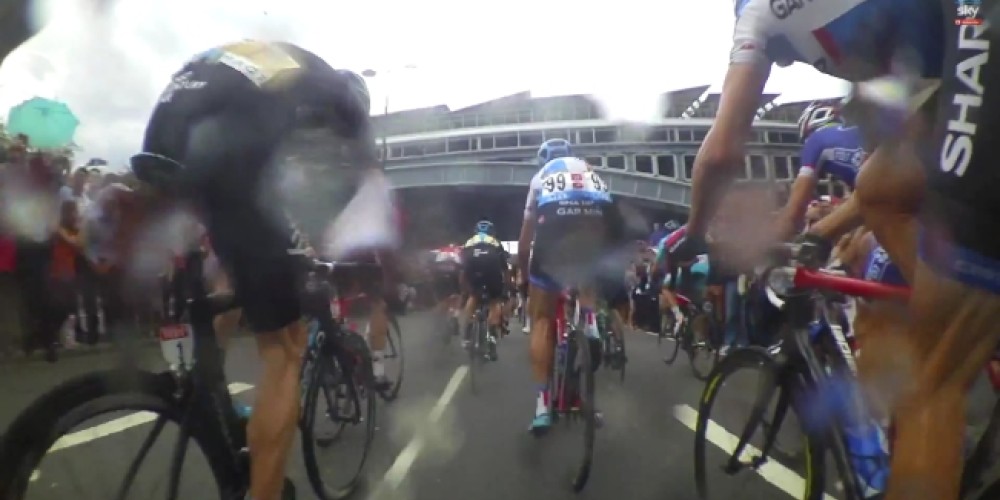 Shimano y el Team Sky mostraron el Tour de France por dentro