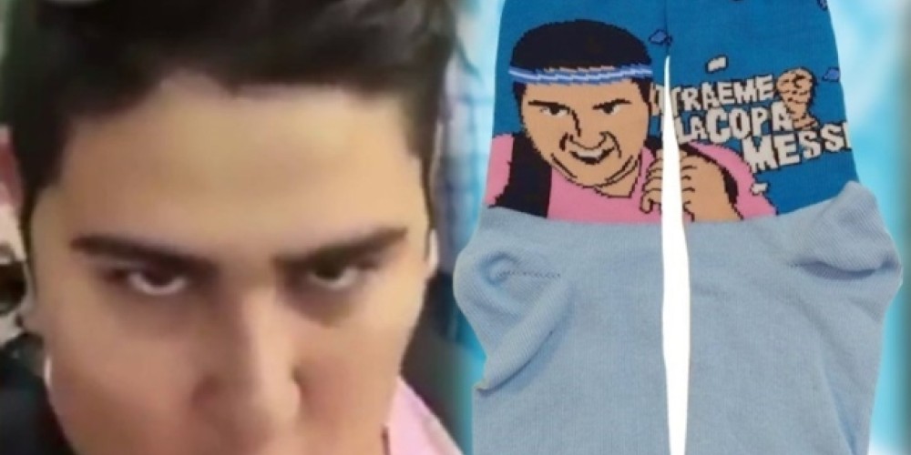 Lanzan las medias temáticas del “Tráeme la Copa Messi”