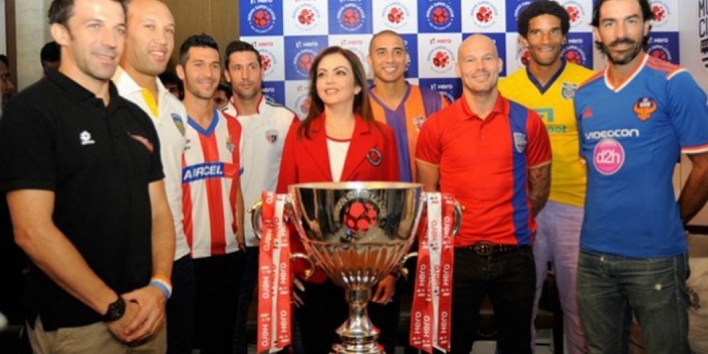 Se presentó oficialmente la Superliga india #HeroISL