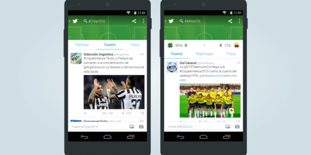 Twitter se suma a la Copa Am&eacute;rica con un espacio exclusivo