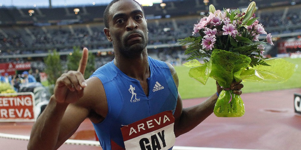 adidas rompe su contrato con Tyson Gay