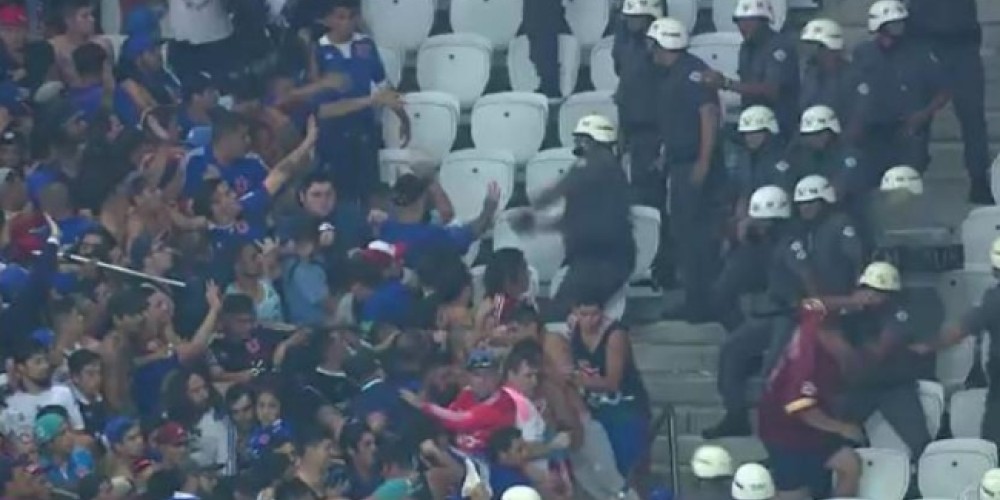 Corinthians demandará a la Universidad de Chile por los daños en su estadio