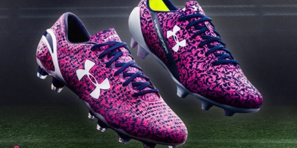 Under Armour present&oacute; sus botines rosas por la lucha contra el c&aacute;ncer de mamas