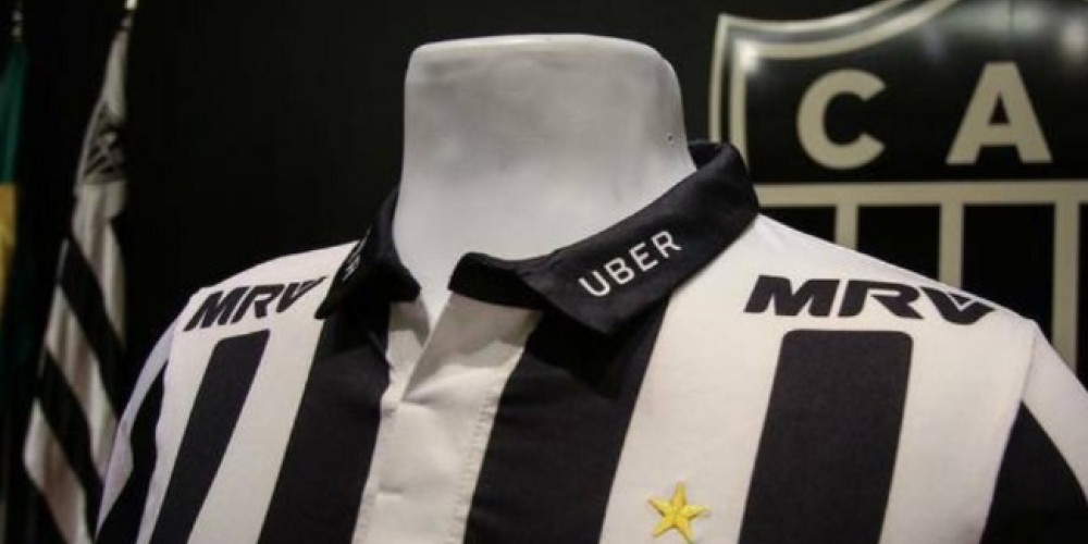 Uber apuesta por el fútbol sudamericano y formará parte del uniforme de Atlético Mineiro