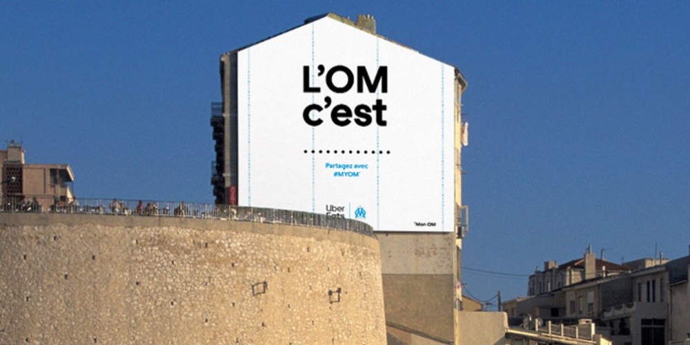 Uber Eats activa con el Olympique de Marsella y apunta a los sentimientos de los hinchas