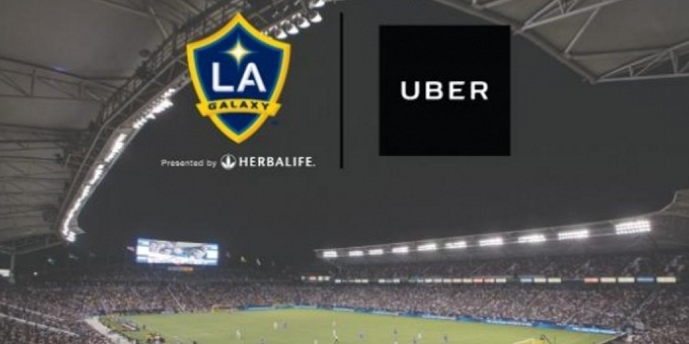Uber, el nuevo patrocinador de LA Galaxy