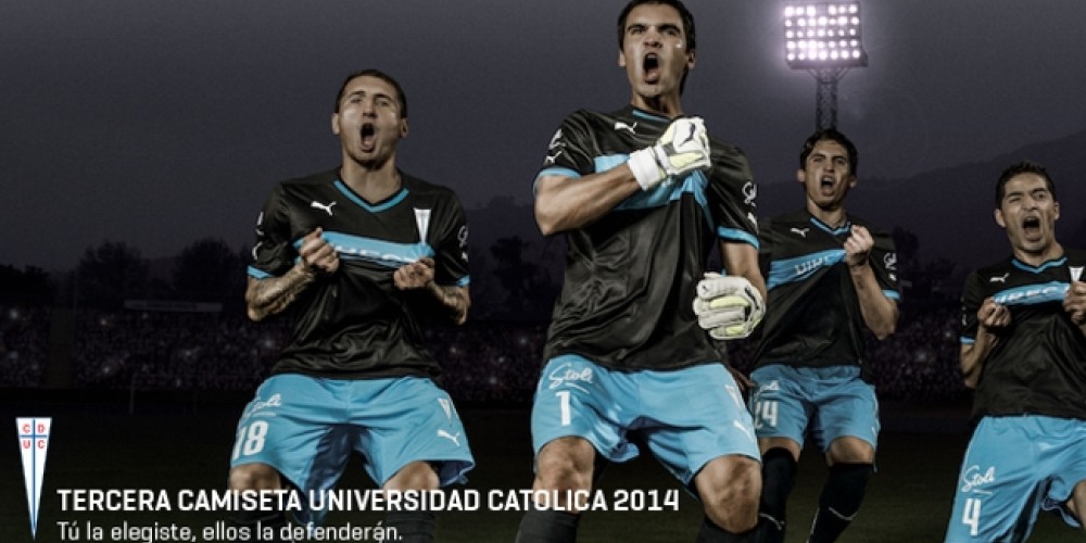 Puma y la Universidad Católica presentaron su tercera camiseta