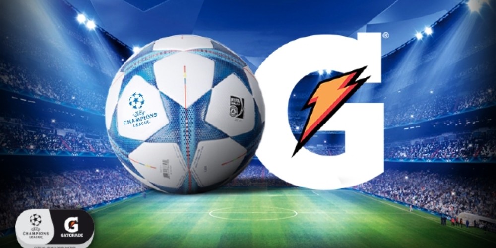 Gatorade cerr&oacute; un acuerdo de tres a&ntilde;os con la UEFA Champions League