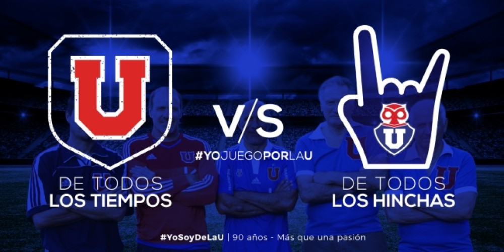 La U de Chile &ldquo;prueba&rdquo; hinchas para enfrentar a sus leyendas