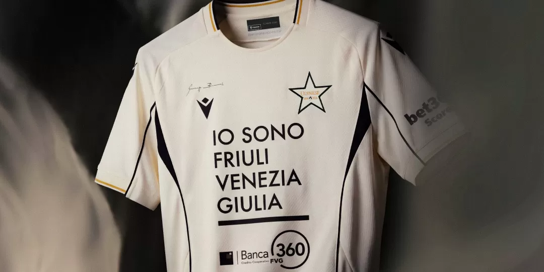 Udinese present&oacute; su tercera camiseta en la Milan Fashion Week