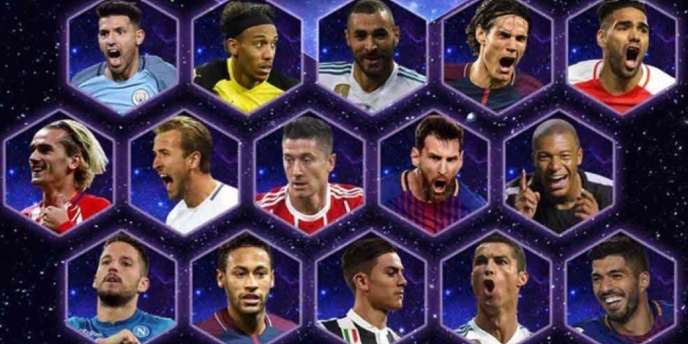 Los 50 finalistas para el equipo del año de la UEFA