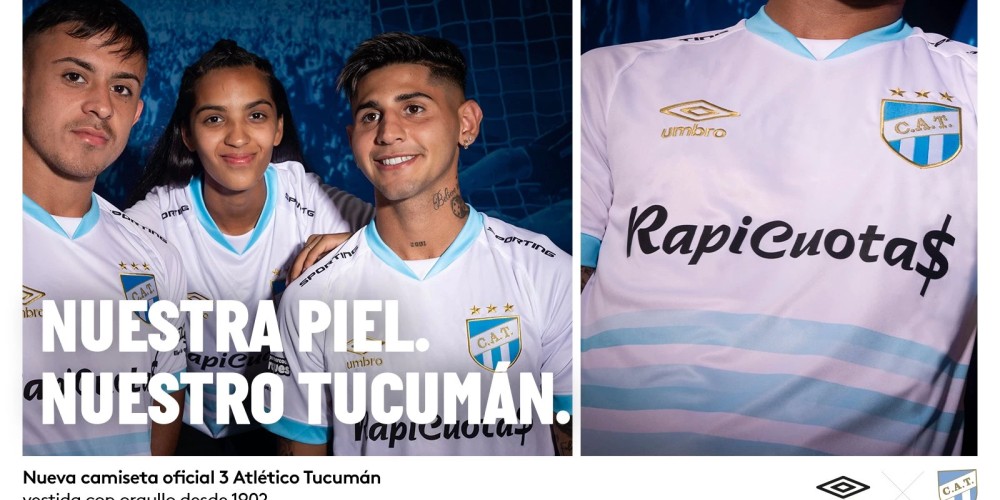 Umbro presenta la camiseta oficial 3 de Club Atlético Tucumán