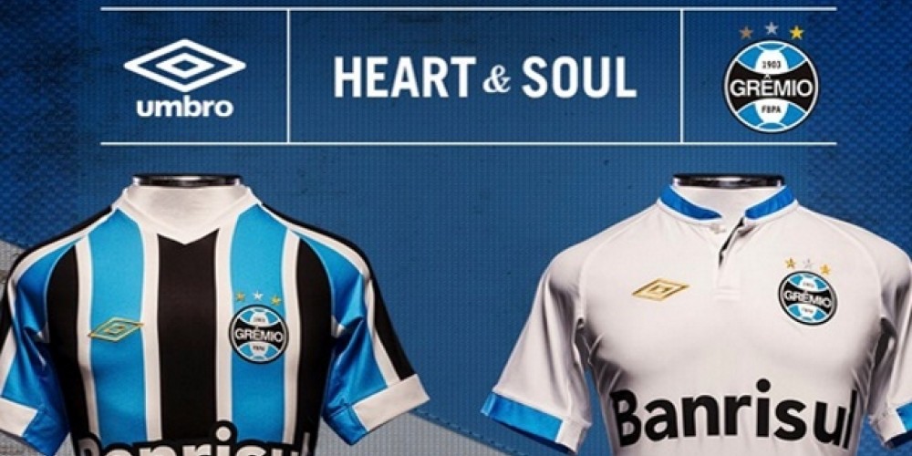 Umbro le pagará a Gremio por no tener publicidad en la espalda de su camiseta