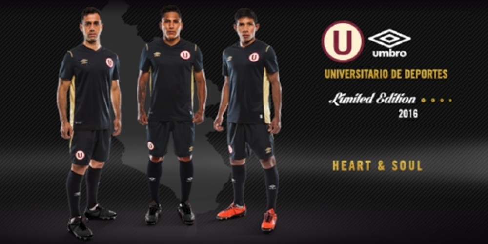 Universitario de Perú ya tiene su camiseta negra edición limitada
