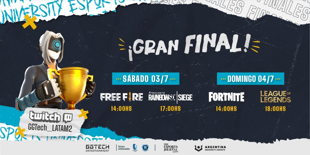 Se vienen las Finales de University Esports Argentina